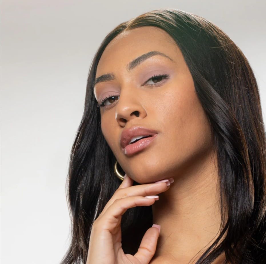 RED WORLD placed on vanity styled for everyday makeup versatility