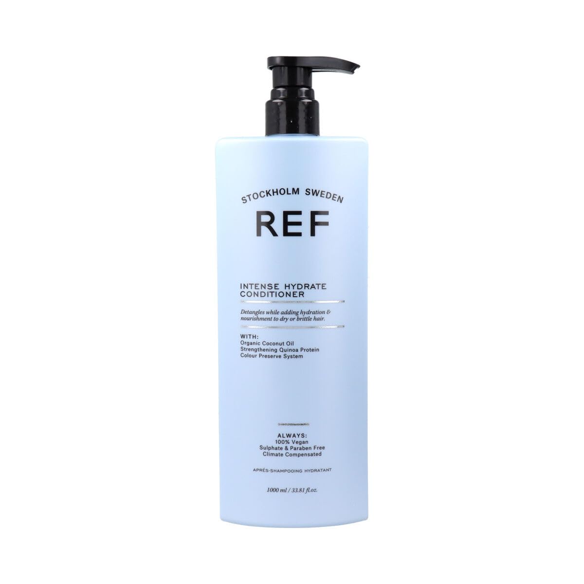 REF front packaging 1000ml bottle showing label and benefit of color protection