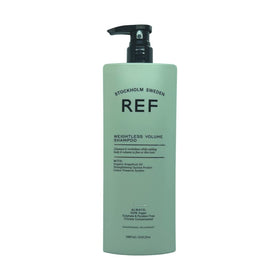 REF Volume Boost Shampoo front bottle showing label and lift-promoting formula