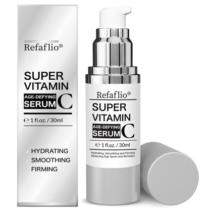 Refaflio front packaging showing 30ml bottle and clear benefits