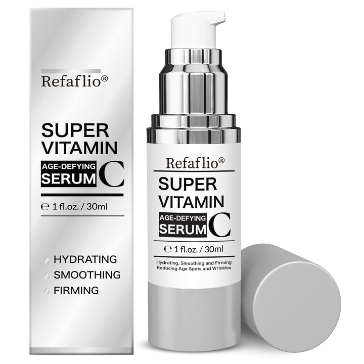 Refaflio front packaging showing 30ml bottle and clear benefits