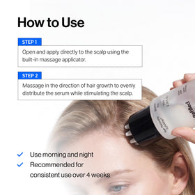 Refilled label close-up showing patented cADPR cytokine technology for credibility
