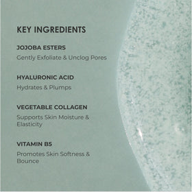 REFLEKT ingredients display with hyaluronic acid and collagen for hydration benefit