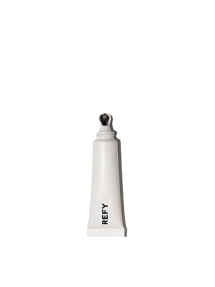 REFY front packaging showing blush gloss tube and mask bonus benefits