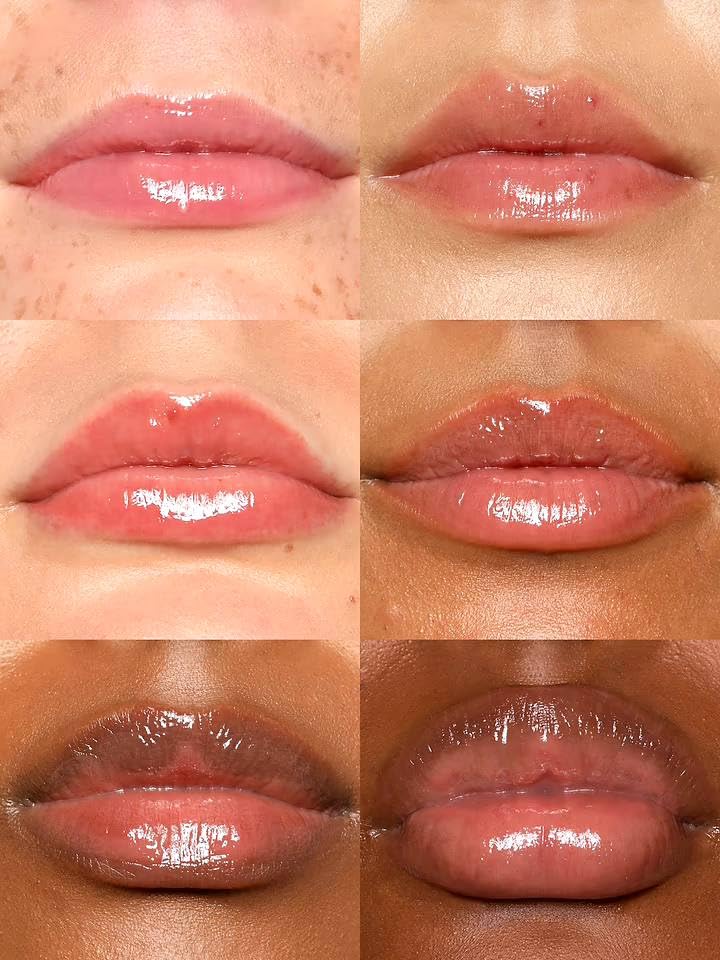 REFY texture swipe on skin revealing satin sheen and hydrating finish