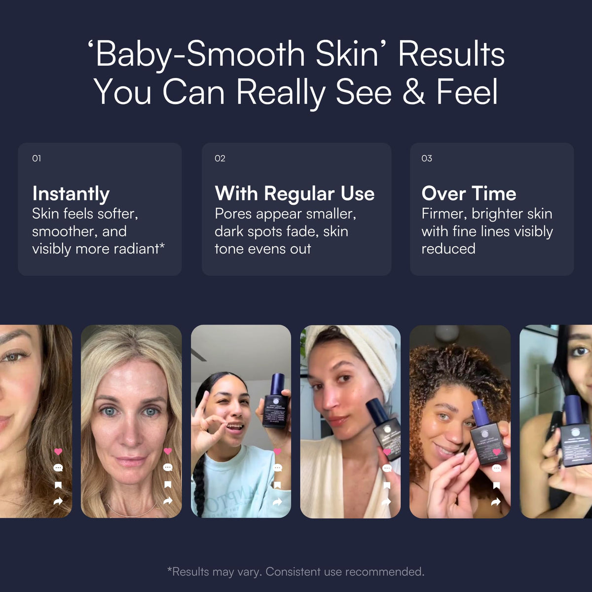 REGELICA pump dispensing serum demonstrating easy controlled application benefit