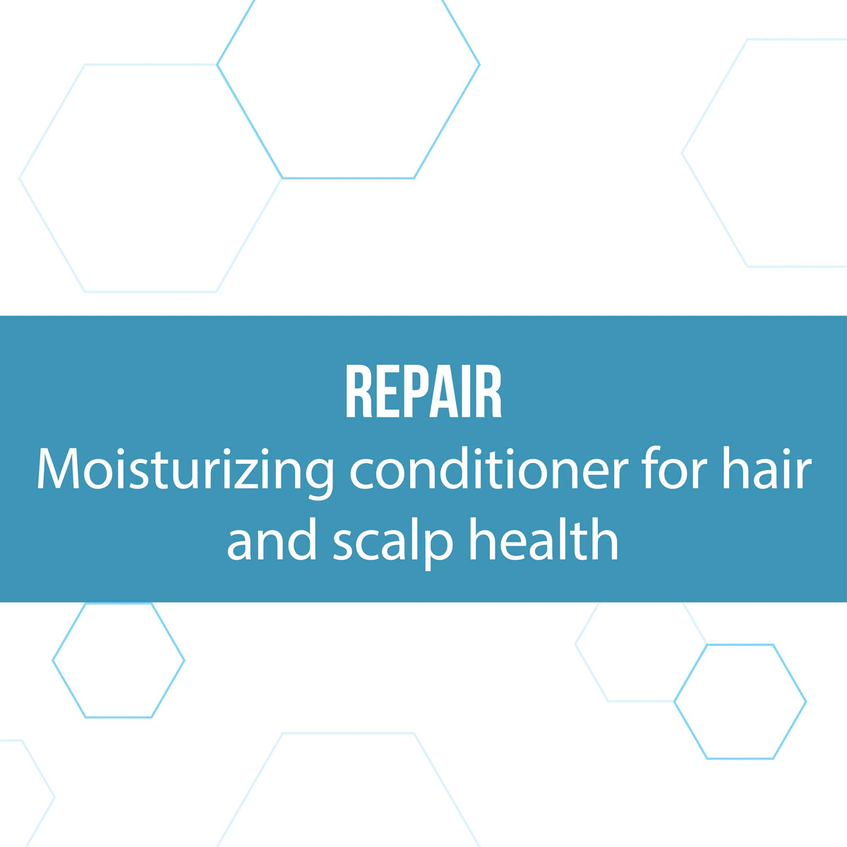 REGENEPURE close-up label listing actives for strengthening hair