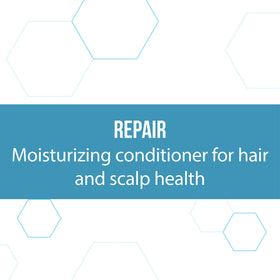 REGENEPURE close-up label listing actives for strengthening hair