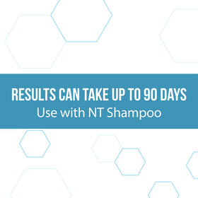 REGENEPURE bottle on shower shelf demonstrating in-shower use benefit