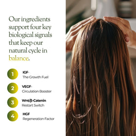 REGENER8 on bathroom vanity lifestyle scene, conveying ritual self-care and confidence benefit