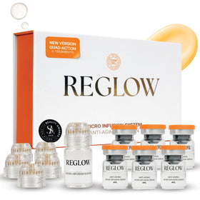ReGlow front packaging showing full kit and benefits
