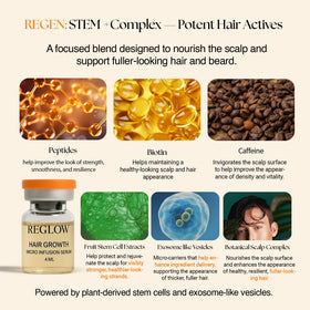 ReGlow serum texture on pipette showcasing concentrated formulation