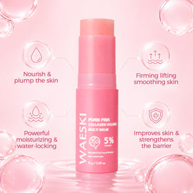 Regpem application under eye demonstrating targeted smoothing benefit