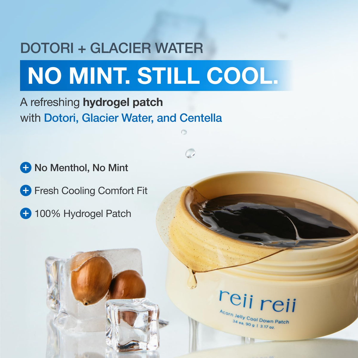 reii reii open tray revealing all 34 patches, ready for immediate spot treatment