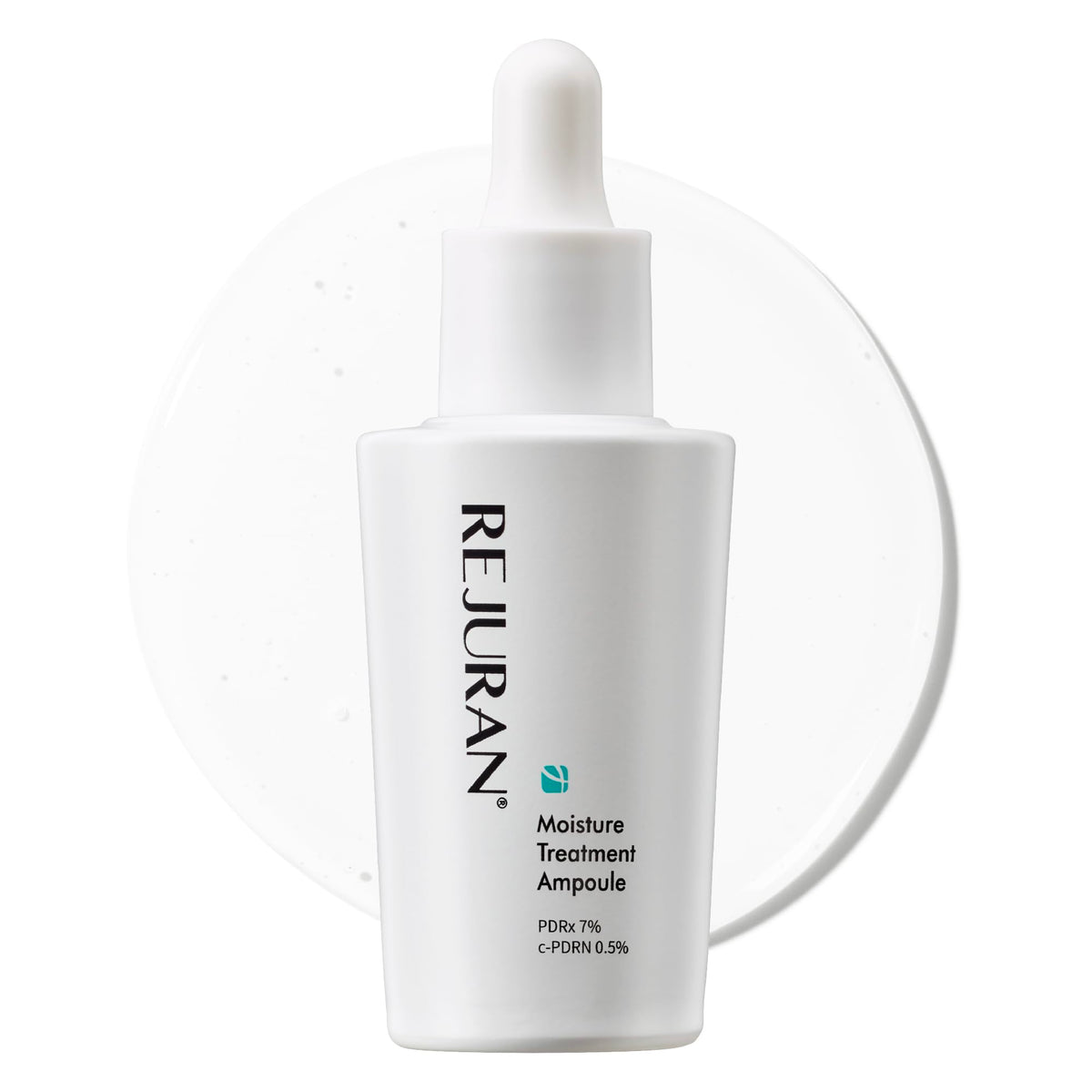 REJURAN ampoule front packaging showing bottle and label for hydration benefits