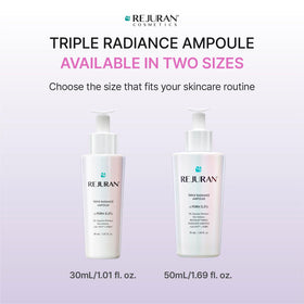 REJURAN ampoule surrounded by botanicals to illustrate natural extract support benefit