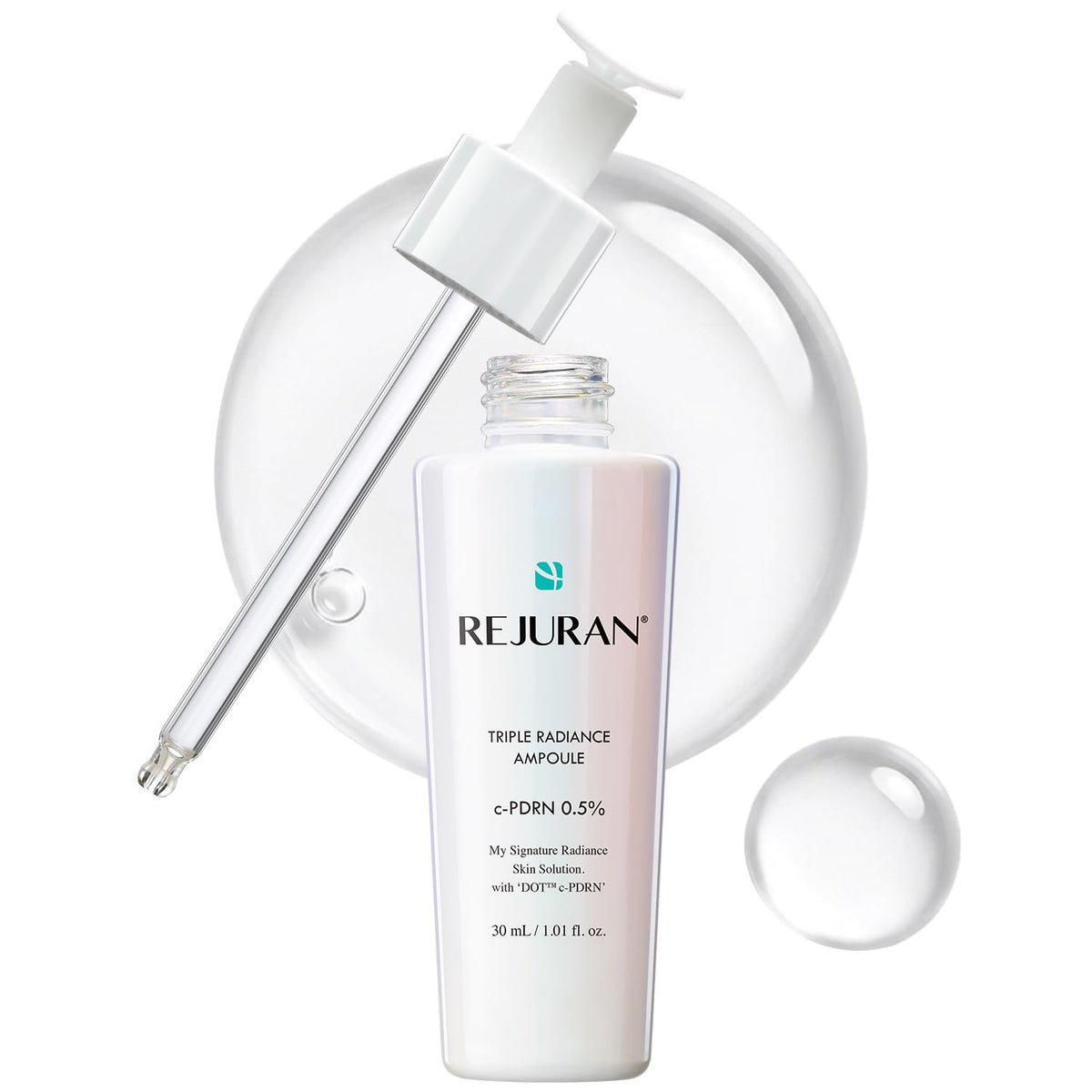 REJURAN front packaging showing 30ml ampoule and brand for clear product identification