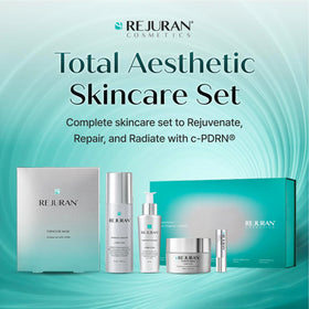 REJURAN Turnover Ampoule dropper dispensing serum to show precise application and concentrated benefits