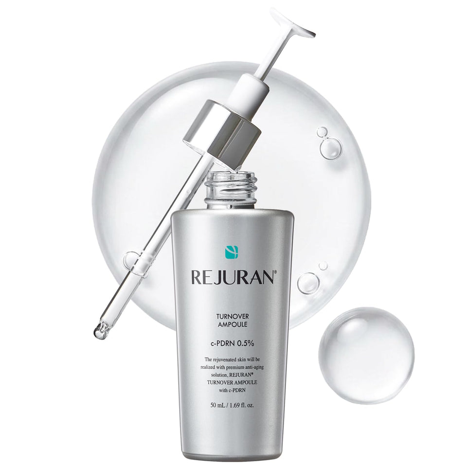 REJURAN front bottle showing serum and label for clear identification and trust