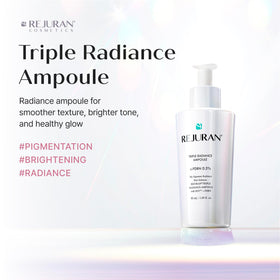 REJURAN dropper close-up dispensing serum highlighting easy application