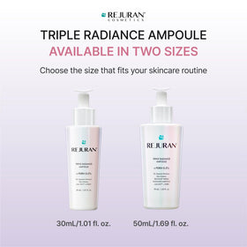 REJURAN ampoule on bathroom counter illustrating daily routine use and convenience