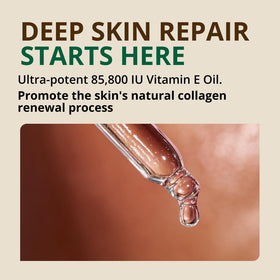RejuveNaturals applying oil to hand to hydrate dry skin
