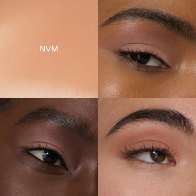 r.e.m. beauty swatches on skin showing velvety matte payoff and pigmentation