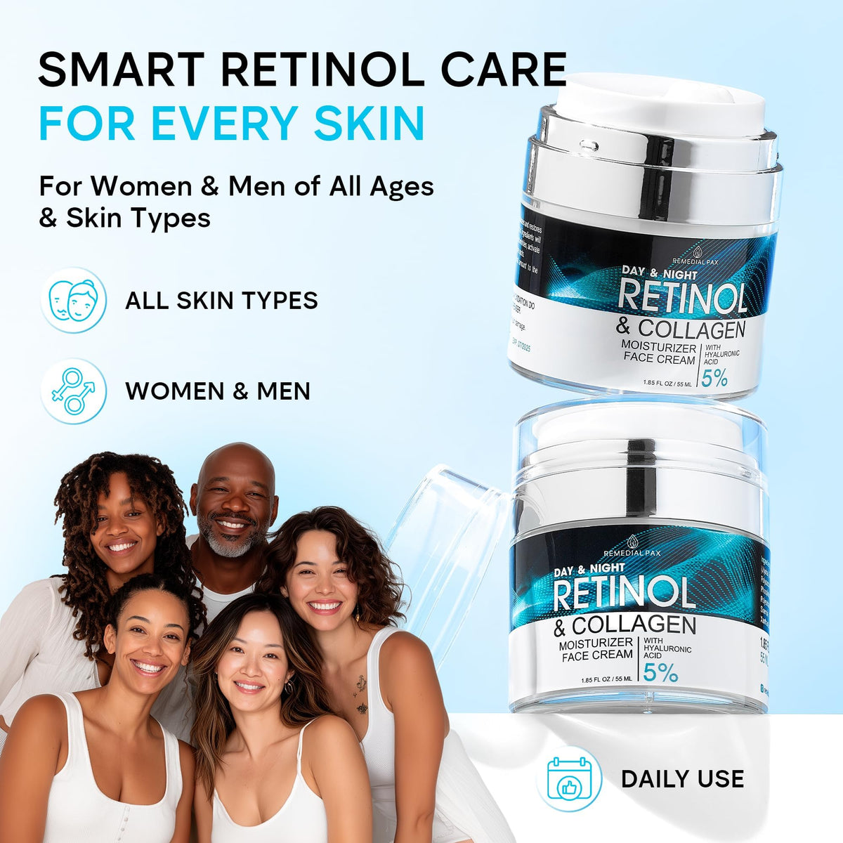 REMEDIAL PURITY AESTHETICS EXPERIENCE open jar revealing cream texture and hydration benefit