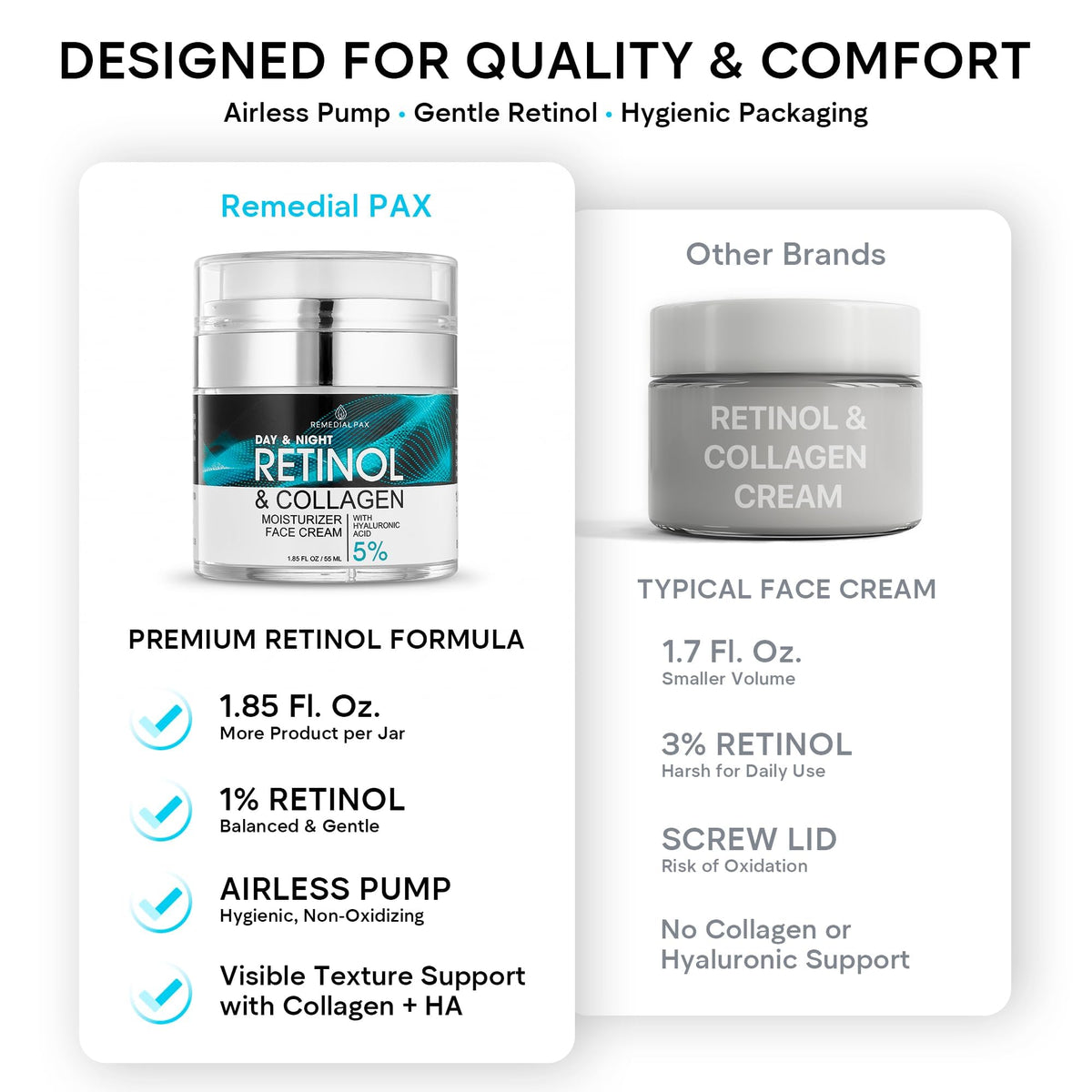 REMEDIAL PURITY AESTHETICS EXPERIENCE jar held in hand for size comparison and portability benefit