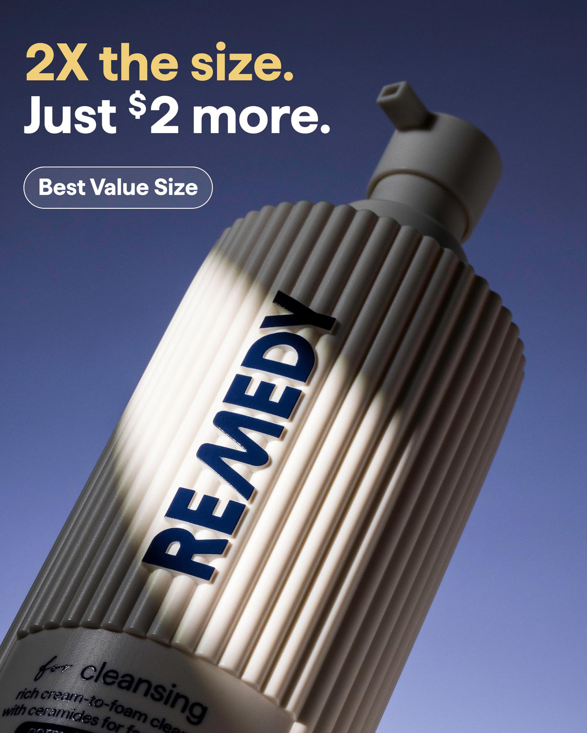 Remedy Science pump close-up demonstrating easy dispensing and control