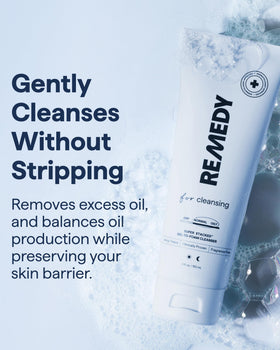 Remedy Science gel texture close-up showing smooth, spreadable formula