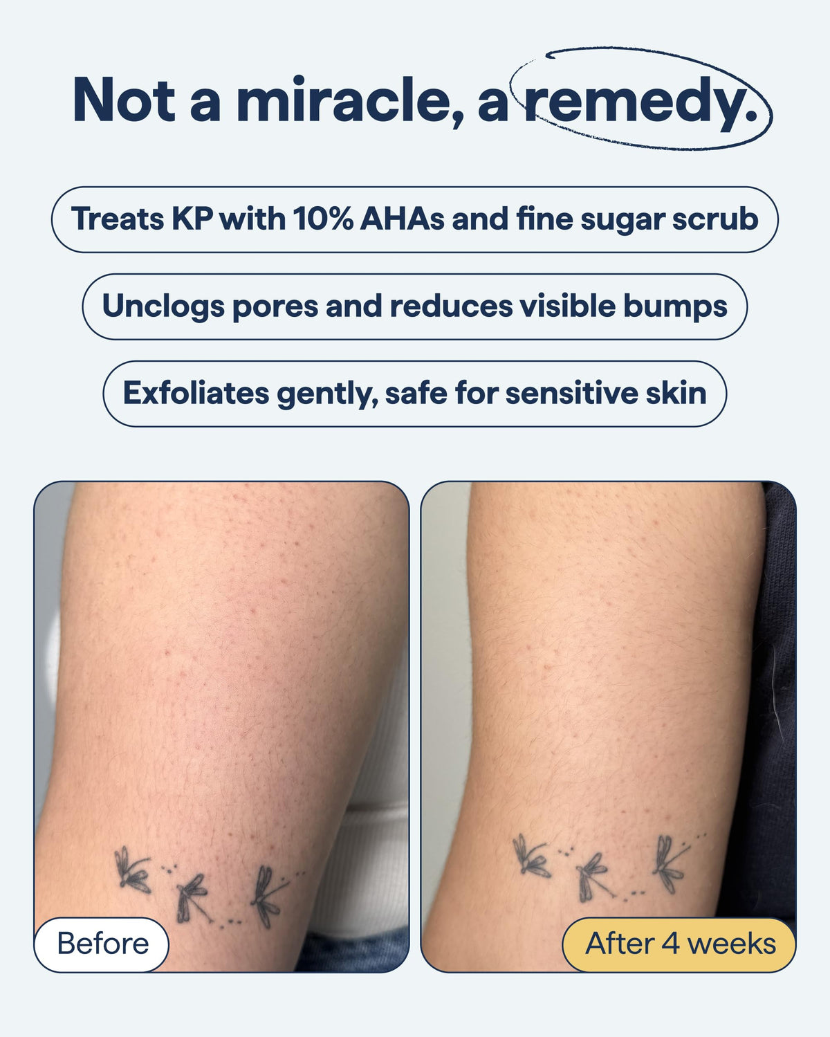 Remedy Science rinse clean under water leaving skin soft