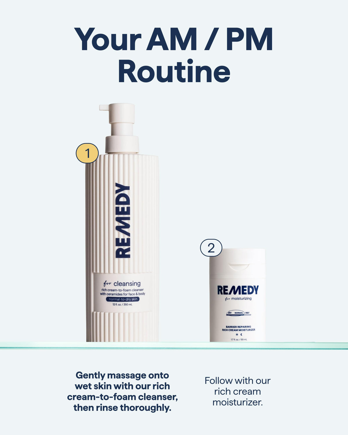 Remedy Science bottle with dermatologist note emphasizing expert formulation