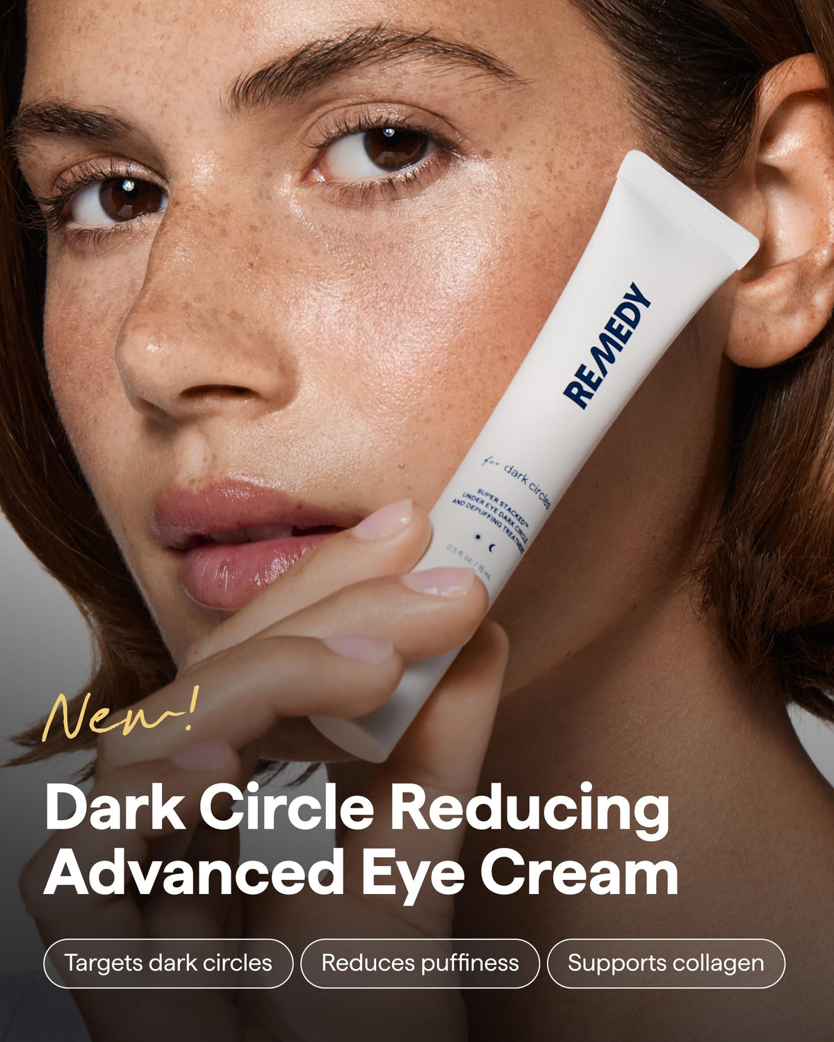 Remedy Science cream texture close-up illustrating lightweight, non-greasy hydration benefits