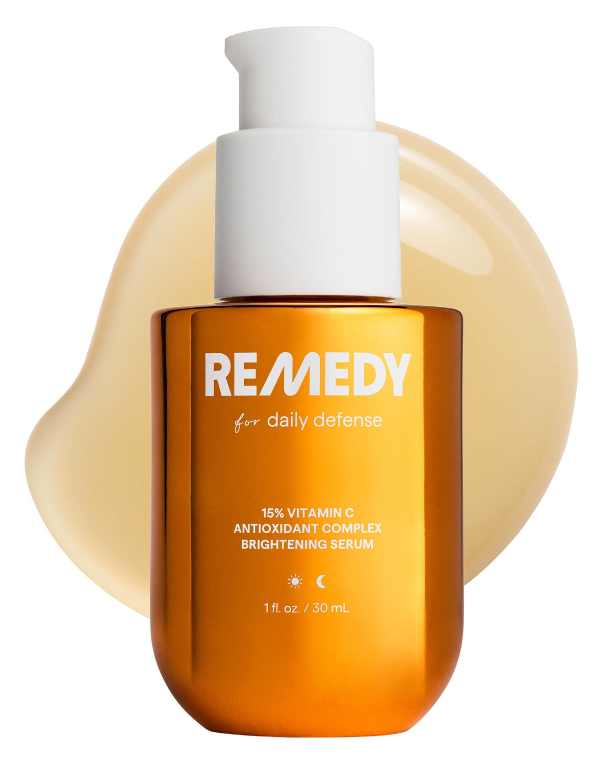 Remedy Science front packaging showing bottle and box, clear product presentation and benefits