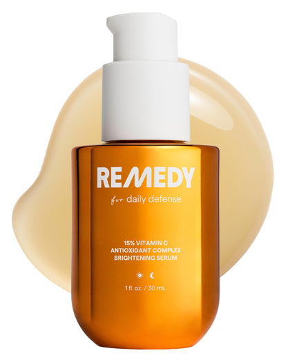 Remedy Science front packaging showing bottle and box, clear product presentation and benefits