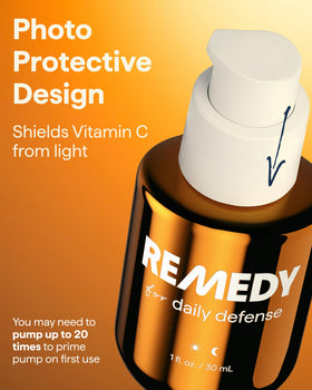 Remedy Science close-up of key ingredients, highlights antioxidant blend and potency