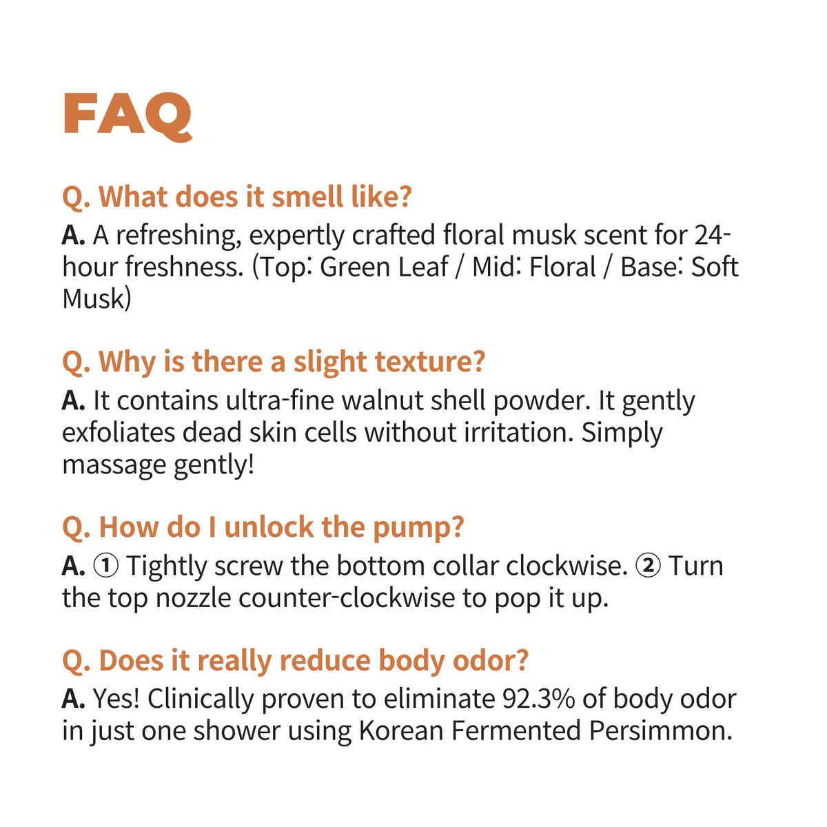 Rememberin application on feet and underarm to target stubborn odor