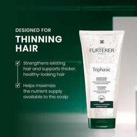 René Furterer bottle closeup label and dispenser for easy daily application