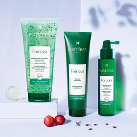 René Furterer lifestyle bathroom display illustrating daily use