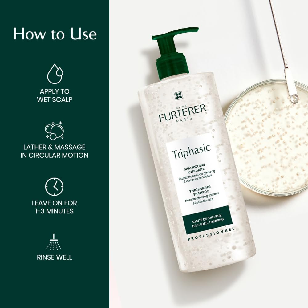 René Furterer in-shower lifestyle image conveying invigorated scalp benefit