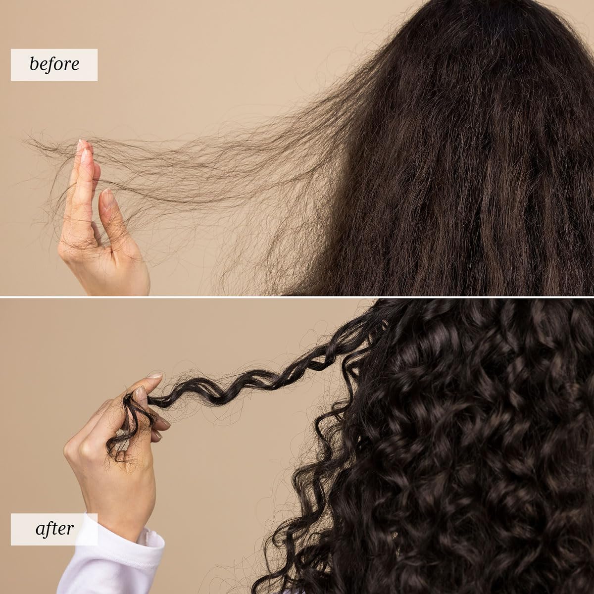 René Furterer creamy lather on hair showing texture and gentle cleansing benefit