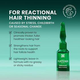 René Furterer ampoule close-up highlighting concentrated plant-based serum