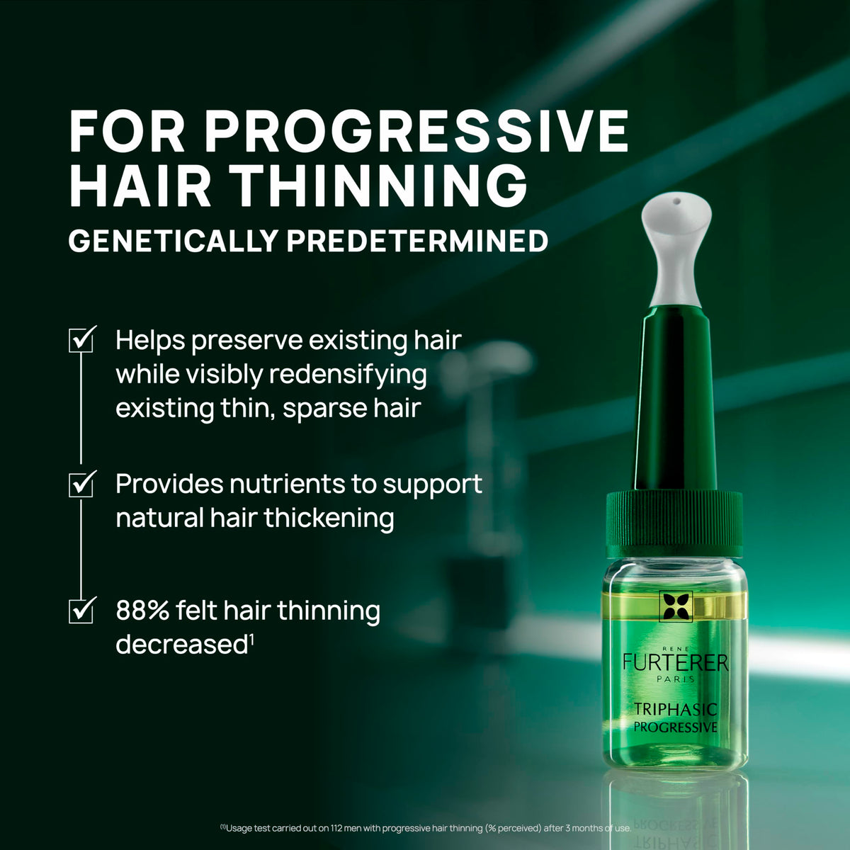 René Furterer applicator tip close-up enabling precise scalp targeting