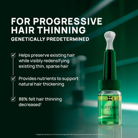 René Furterer applicator tip close-up enabling precise scalp targeting