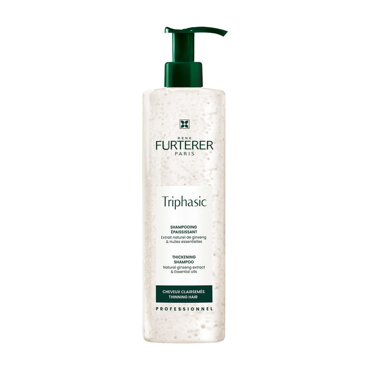 René Furterer front packaging showing product and benefit of thicker-looking hair