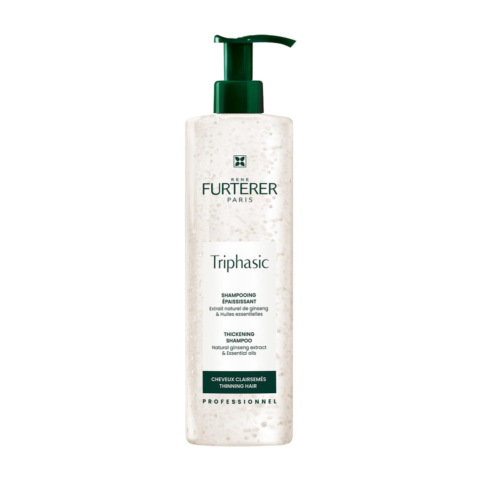 René Furterer front packaging showing product and benefit of thicker-looking hair