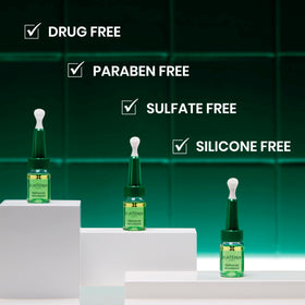 René Furterer size and supply visual showing one-month bottle scale
