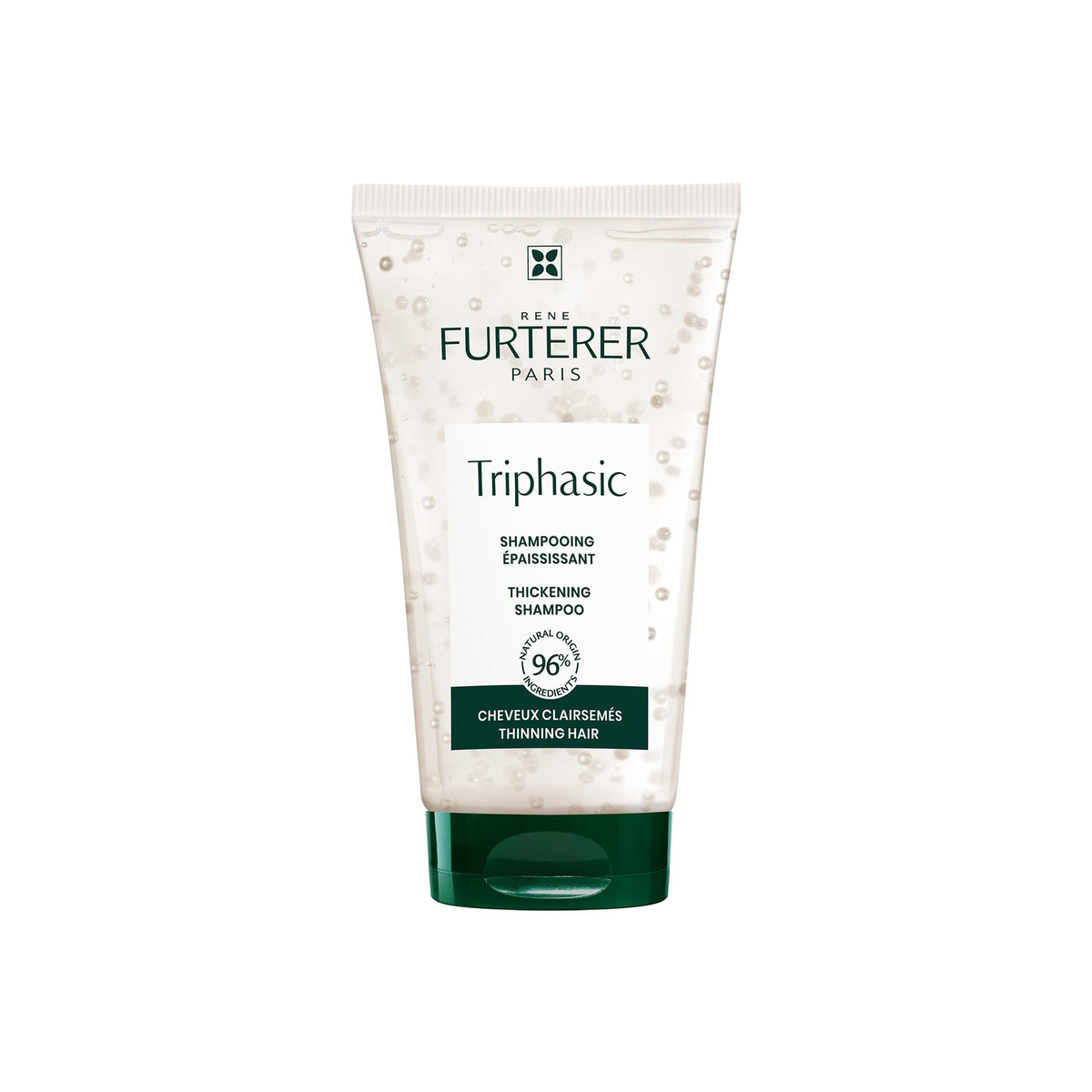 René Furterer travel bottle front packaging showing compact convenience and brand clarity