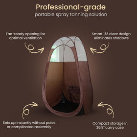 Reneebeautytan fabric close-up showing wipeable surface for easy cleaning benefit